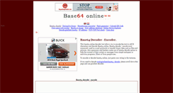 Desktop Screenshot of base64online.com